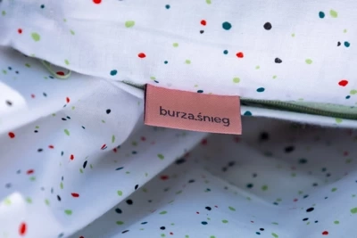 Poszewka na poduszkę Kolorowe kropki 40x40