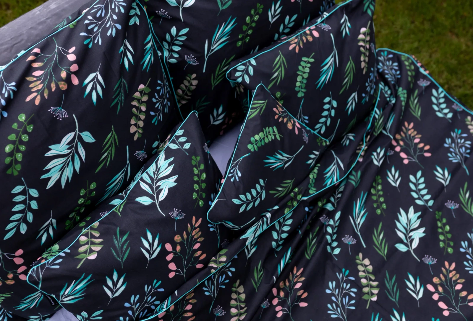 poszewka kwiaty folk