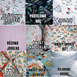 Poszewka na poduszkę we wzory - 70x80 na zamówienie