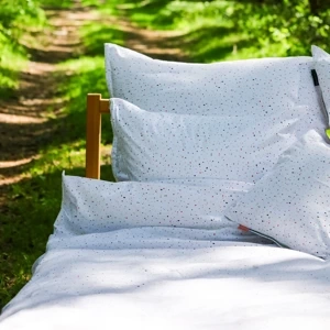 Pościel Kolorowe kropki basic 160x200/50x60