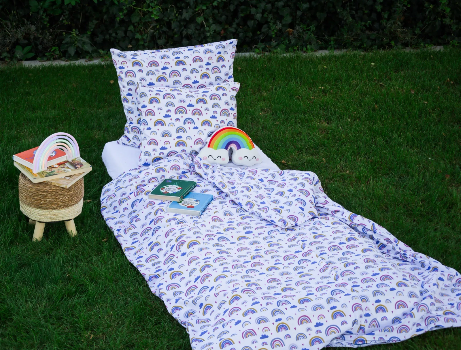 sarenki w lesie pościel bawełniana dla dzieci