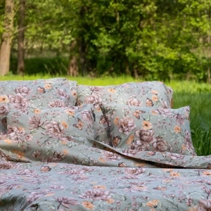 Pościel Kwiaty na szałwii 150x200/50x60