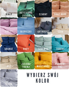 Poszwa na kołdrę BASIC 160x200 - na zamówienie