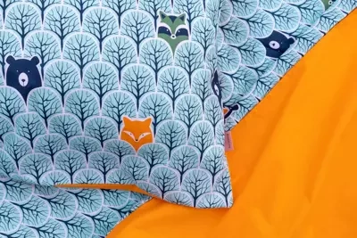 Dziecięca pościel LISKI 100x130 / 50x60