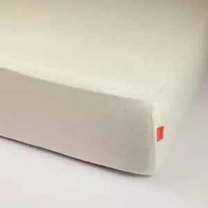 Prześcieradło z gumką, złamana biel 90x200