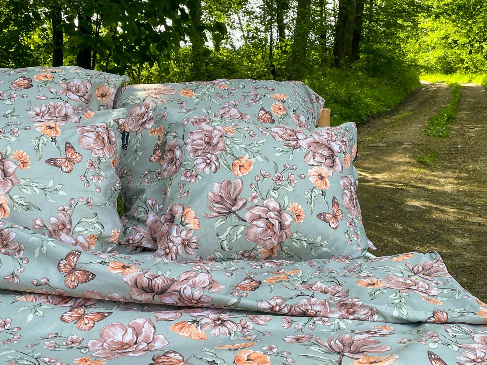 poszewka kwiaty folk